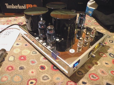 Amplificador de tubo estéreo integrado YAQIN MC-13S, tubos Mullard de alimentación de salida extra Foto 1 de 4