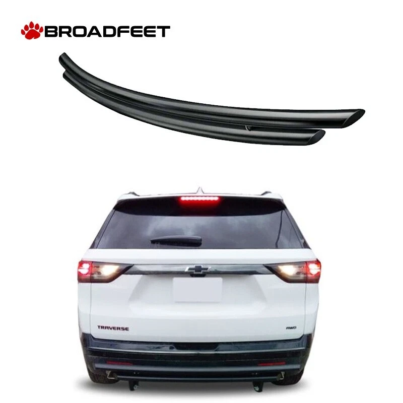 Protector de parachoques trasero doble capa negro se adapta a: Chevrolet Traverse 2018-2024 Foto 1 de 4
