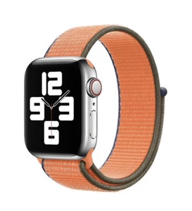 Oryginalny nylonowy pasek do pętli sportowej Apple Watch 38/40/41mm - Kumquat Official - Zdjęcie 1 z 7