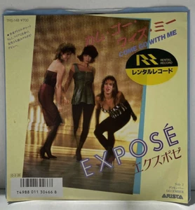 Exposé	- Come Go With Me - JAPAN VINYL 7" SINGLE - 7RS-148 - Picture 1 of 3