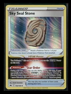 Sky Seal Stone 143/159 Crown Zenith Holo Pokemon Card NM - Picture 1 of 2