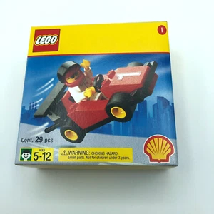 LEGO vintage Shell promo set NISB 2535  red race car Formula 1 - Picture 1 of 2