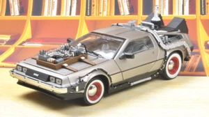 1/18 Sunstar DeLorean DMC-12 Time Machine Back to the Future III Diecast SS2712 - Picture 1 of 6