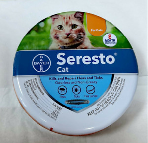 Bayer Seresto Flea and Ticks Collar for Cats 8 Month Protection,US SELLER !!!