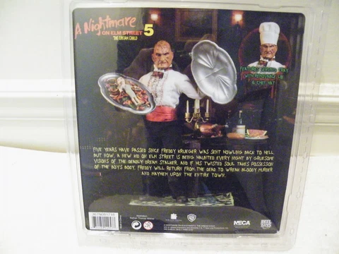 NECA nightmare on elm st. 5, the dream child Freddy 8"  figure-MOC Cover