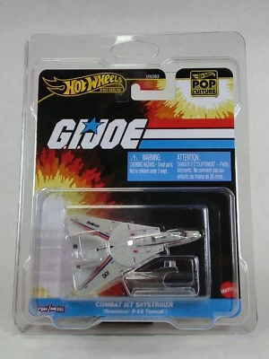 风火轮 Pop Culture GI Joe Combat Jet Skystriker Grumman F-14 Tomcat + 保护 — 第 1/2 张图片