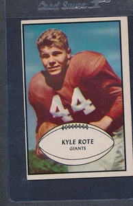 1953 Bowman #025 Kyle Rote Giants EX *23 - Picture 1 of 1