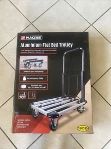 Plataforma de carro de cama plana de aluminio de alta resistencia Parkside 150 kg - Imagen 1 de 5