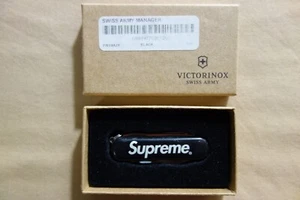 Supreme Fall/Winter 2014 Victorinox Swiss Army Manager (Black) O/S FW14A28 - Picture 1 of 19