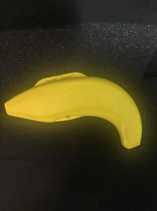 Tupperware Bananenträger gelb mit Klappdeckel Top Zustand - Bild 1 von 4