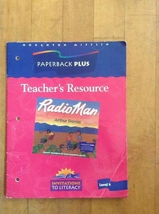 Radio Man by Arthur Dorros Teachers Resource Paperback Plus Houghton Mifflin - Picture 1 of 5