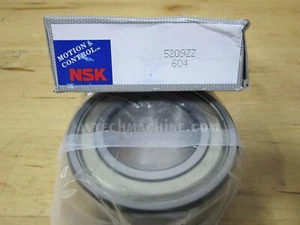 5209ZZ NSK Double Row Angular Contact Ball Bearing 45x85x30.2mm - Picture 1 of 1