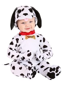 Infant Baby Dapper Dalmatian Puppy Dog Costume SIZE 0/3M 6/9M 12/18M (Used) - Picture 1 of 3
