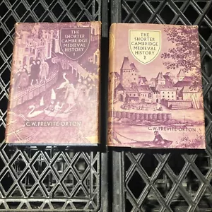 The Shorter Cambridge Medieval History Volumes 1 and 2 Books C. W. Previte-Orton - Picture 1 of 1