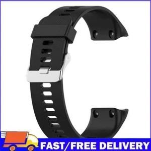 Silicone Strap Adjustable Wrist Strap for Garmin Forerunner 35/30 (Black) - Zdjęcie 1 z 12
