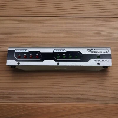 M-Audio Midiman MIDI Sport 4X4  4-in/4-out USB MIDI interface - Image 1 of 4