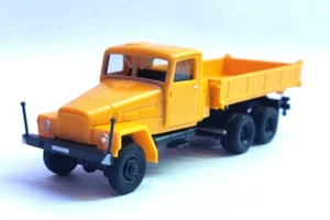 Herpa 308663 IFA G5 Dreiseitenkipper orange Maßstab 1:87 Modellauto - Picture 1 of 3