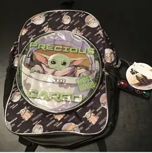 NUEVA Mochila Disney Star Wars Baby Yoda Mandalorian Precious Cargo 17" (2021) - Imagen 1 de 12