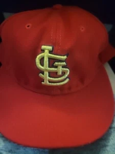 New Era Baseballmütze Kappe rot 59fifty MLB St Louis Cardinals nicht verstellbar Größe 7 3/8 gebraucht, in einwandfreiem Zustand  - Bild 1 von 6