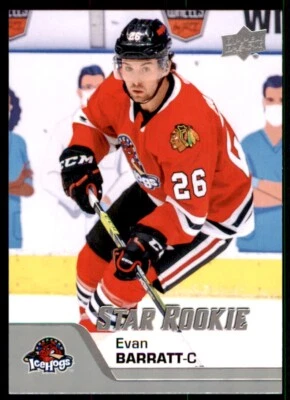 2020-21 Upper Deck AHL #196 Evan Barratt - Image 1 of 2