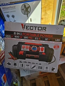 Vector PPRH5V 6 IN 1 1200 Peak Amp Automotive Jump Starter  - Picture 1 of 5