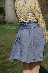 Leinen Melange DUNKELGRAU 100% Leinen - Stoff Meterware *** 50 cm x 140 cm *** - Bild 1 von 3