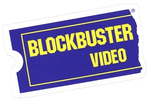 Blockbuster Video Logo Sticker - Style 2 (reproduction) - Picture 1 of 2