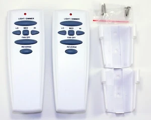 Hampton Bay Ceiling Fan Reverse Remote FAN-HD FAN-HD6 1 year warranty Twin Pack - Picture 1 of 1