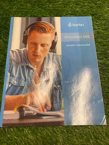 Barbri Simulated MBE July 2021 - February 2022 - NEW - Bild 1 von 5