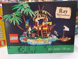 LEGO 40566 RAY THE CASTAWAY PIRATES - LIMITED ED. GWP - MISB - Picture 1 of 1