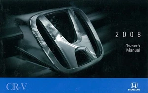 2008 Honda CR-V CRV Owners Manual User Guide Reference Operator Book Fuses Fluid - Picture 1 of 1