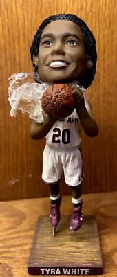 TAMU Texas A&M Women's Basketball Tyra White 8" Bobblehead - Image 1 of 4