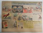 Post's Cereal Ad: Capt. Frank Hawks Premiums ! from 1936 Size: 11 x 15 inches