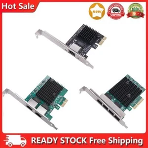 1/2/4 Port 2.5GB PCIe Network Cards PCI Express Ethernet Adapter Useful for PC - Bild 1 von 15