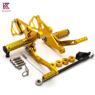 For Yamaha MT-07 FZ07 2013-2022 CNC Footpegs Rearset Foot GP Rear Sets Footrests Foto 1 de 4