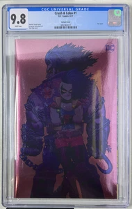 DC Comics Crush & Lobo 1 Dan Hipp Virgin Foil Variant CGC 9.8 2021 - Bild 1 von 3