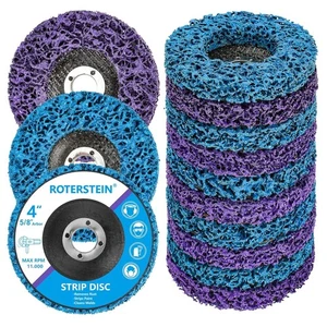 10 Pack Strip Discs Stripping Wheel 4 inch for Angle Grinder Clean and Remove... - Picture 1 of 7