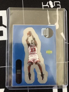 1998-99 Upper Deck MJ Sticker Collection Red Back Michael Jordan #SU36 HOF - Bild 1 von 2