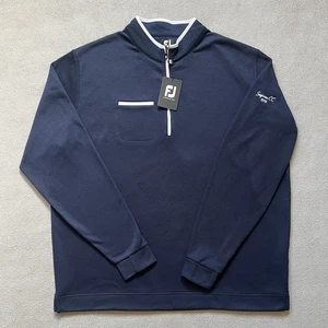 Footjoy Sweater Herren XXL Navy Saginaw CC Athletic Performance Pullover Midlayer - Bild 1 von 11