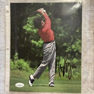 Fotografia firmata Nancy Lopez 8x10 JSA con icona golfista professionista COA LPGA Tour WHOF '87! - Foto 1 di 5