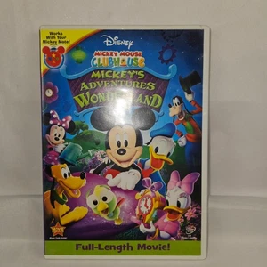 Disney Mickey Mouse Clubhouse Mickeys Adventures In Wonderland DVD EXCELLENT - Picture 1 of 5