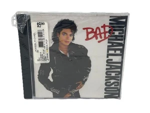 Michael Jackson: Bad (CD, 1987) New Sealed Fast Free Shipping - Picture 1 of 4