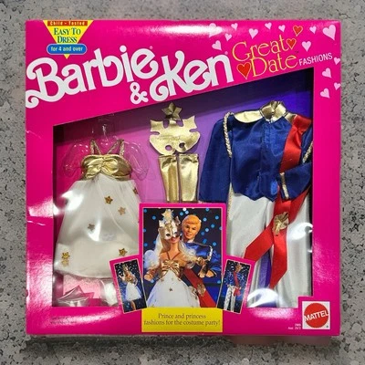 Barbie & Ken Prince & Princess Fashion Pack Mattel NIP NRFP - Ships Fast ☀️ - Image 1 of 4