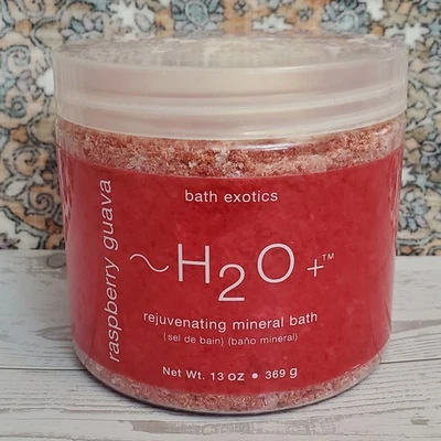 H20+ Rejuvenecedor Mineral Remojo Baño Exóticos Frambuesa Guayaba 13 OZ Descontinuado  Foto 1 de 4