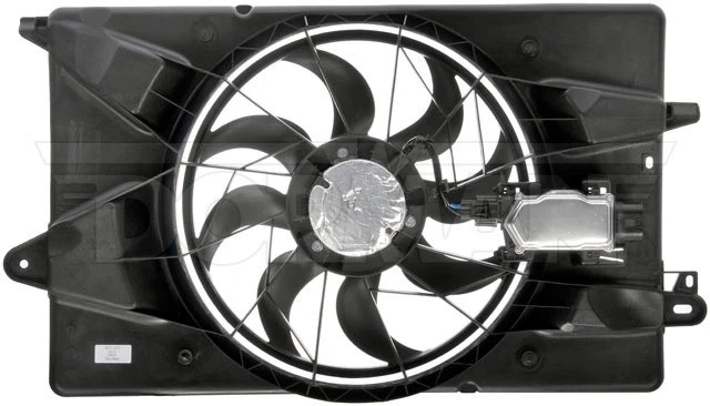 Conjunto de ventilador de radiador Dorman 621-115 con controlador para Dodge Dart Foto 1 de 4