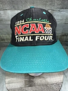 DE COLECCIÓN 1994 CHARLOTTE NCAA FINAL FOUR GORRA SOMBRERO SNAPBACK NCAA BALONCESTO - Imagen 1 de 13