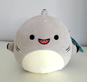 Squishmallows Gordon der Hai 8 Zoll Plüschtier Stofftier Brandneu mit Etikett - Bild 1 von 5