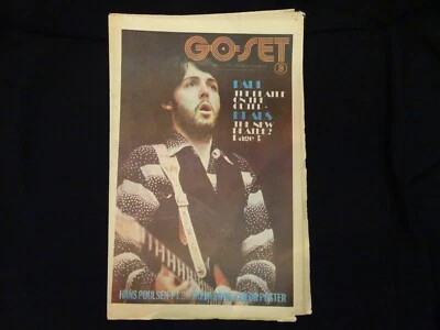 GO SET MAGAZINE -VOL 6 #15 -APR 10 1971 -PAUL McCARTNEY cover FREDA PAYNE poster - Image 1 of 4