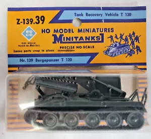 Vehículo de recuperación Roco Minitanks #Z-139,39 escala HO Bergepanzer T-120 sin abrir - Imagen 1 de 12