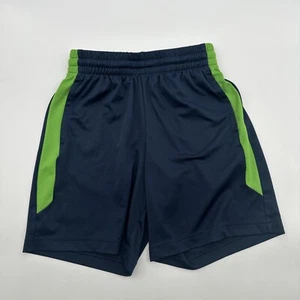 Tek Gera Dry Tek Shorts Youth Boy M 10/12 Blue & Green Logo Pockets..#20632 - Picture 1 of 10
